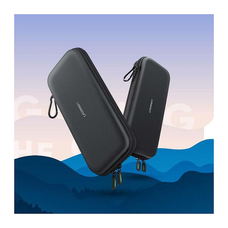 Këllëf për Konzolë UGREEN 50974 / Nintendo Switch / EVA + Oxford / Rezistent ndaj Goditjeve / 26 × 12.3 × 4.8 cm – Gri - 3