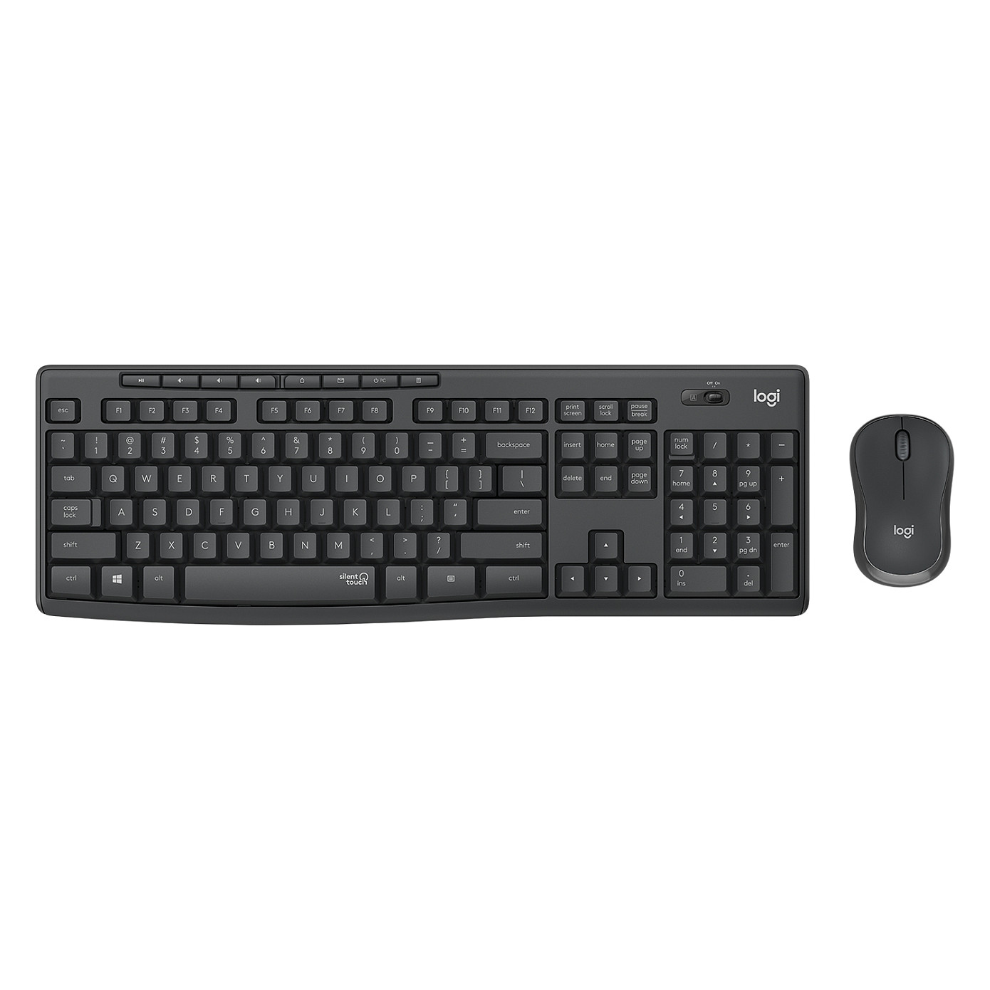 Combo (Tastierë & Maus) Logitech MK295 Silent Wireless Combo / Wireless / US - Zezë - 4