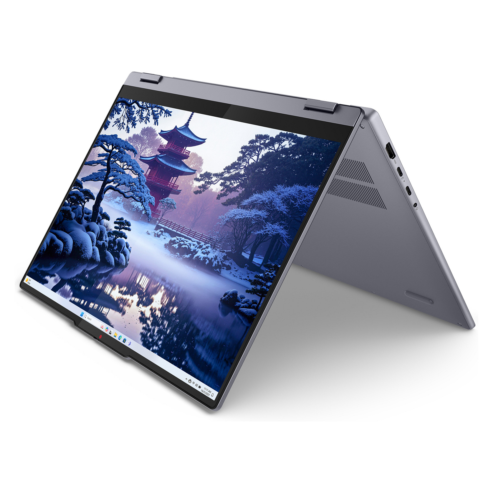 Laptop Lenovo IdeaPad 5 2in1 / Ultra 5 225U / 16GB LPDDR5x / 1TB / 16" WUXGA IPS Touch 60Hz / Intel Graphics / DE  - Argjendi - 8