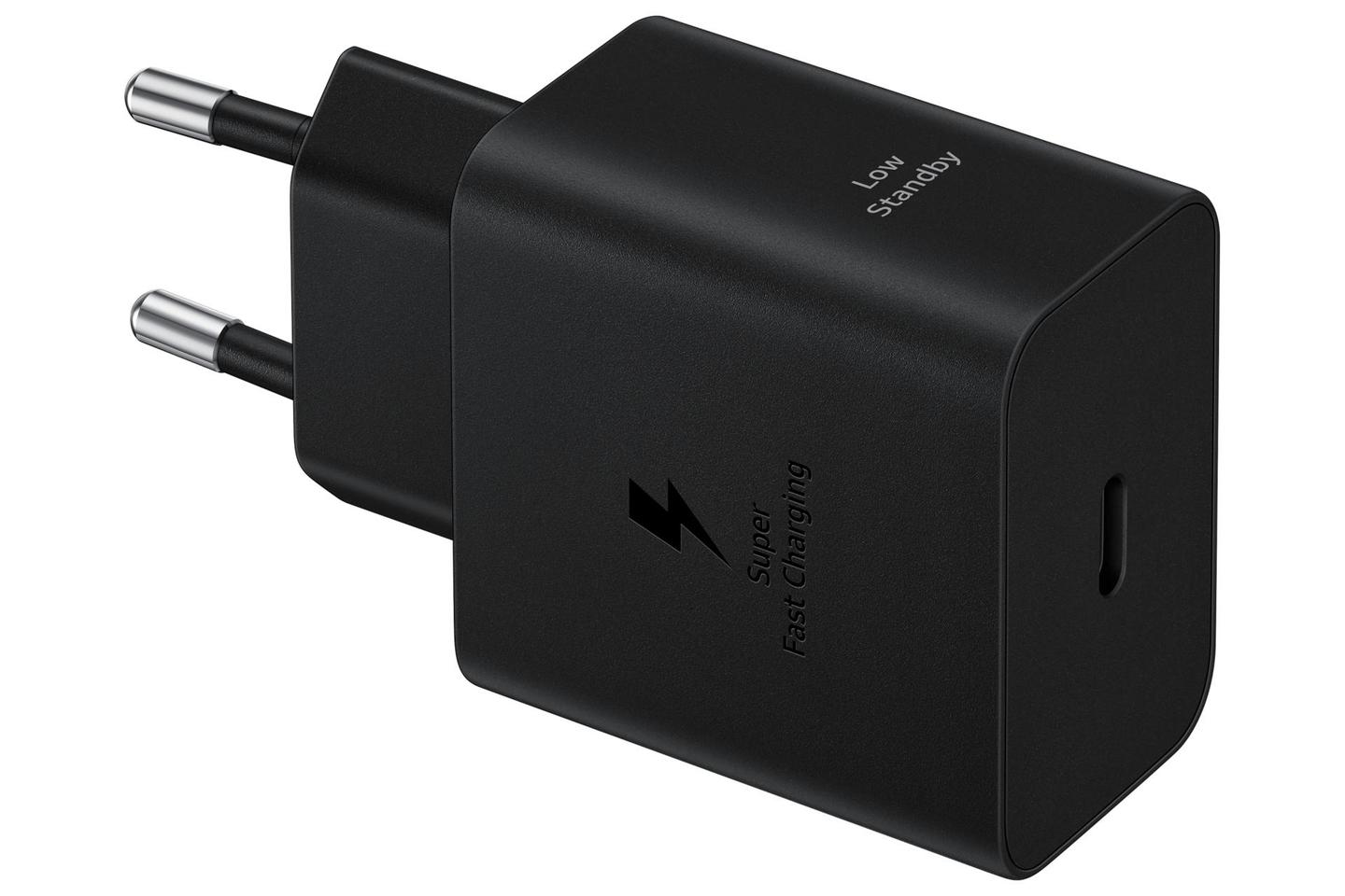 Karikues Samsung EP-T4511XBEGEU / 45W / USB-C / PD 3.0 / PPS / Super Fast Charging 2.0 / Kabllo USB-C 5A – Zezë - 2