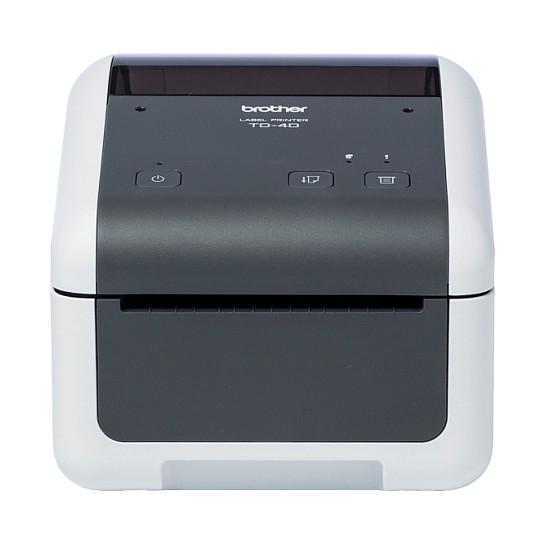 Printer Label Brother TD-4425DN / Direct Thermal / 203 DPI / 203 mm/s / 104 mm / 256 MB / 64 MB Flash / Ethernet / USB / RS-232 - Bardhë/Hiri