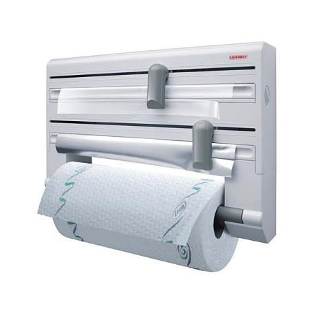  Mbajtëse për Role Kuzhine LEIFHEIT Parat ComfortLine / 3 Role / Montim në Mur - Bardhë