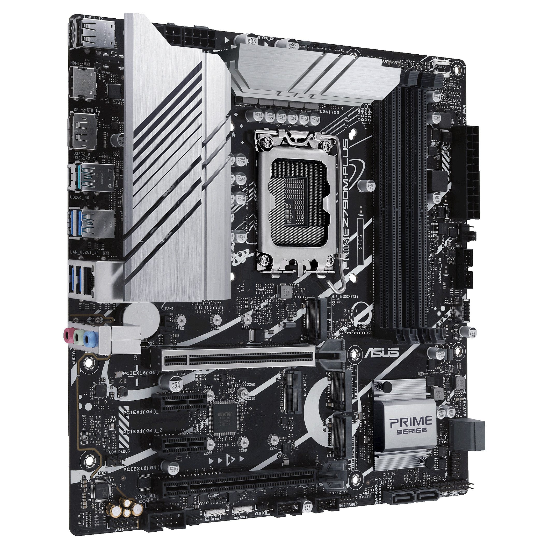 Pllakë Amë MB Intel ASUS PRIME Z790M-PLUS / LGA 1700 / DDR5 / HDMI+DP - 2