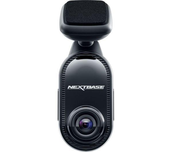 Kamerë për regjistrimin e udhëtimeve (Dashcam) Nextbase Piqo 1K / 2560x1080p / 140° / Wi-Fi / Bluetooth 4.1 / GPS / Night Vision / Voice Control / MicroSD deri 128GB - Zezë