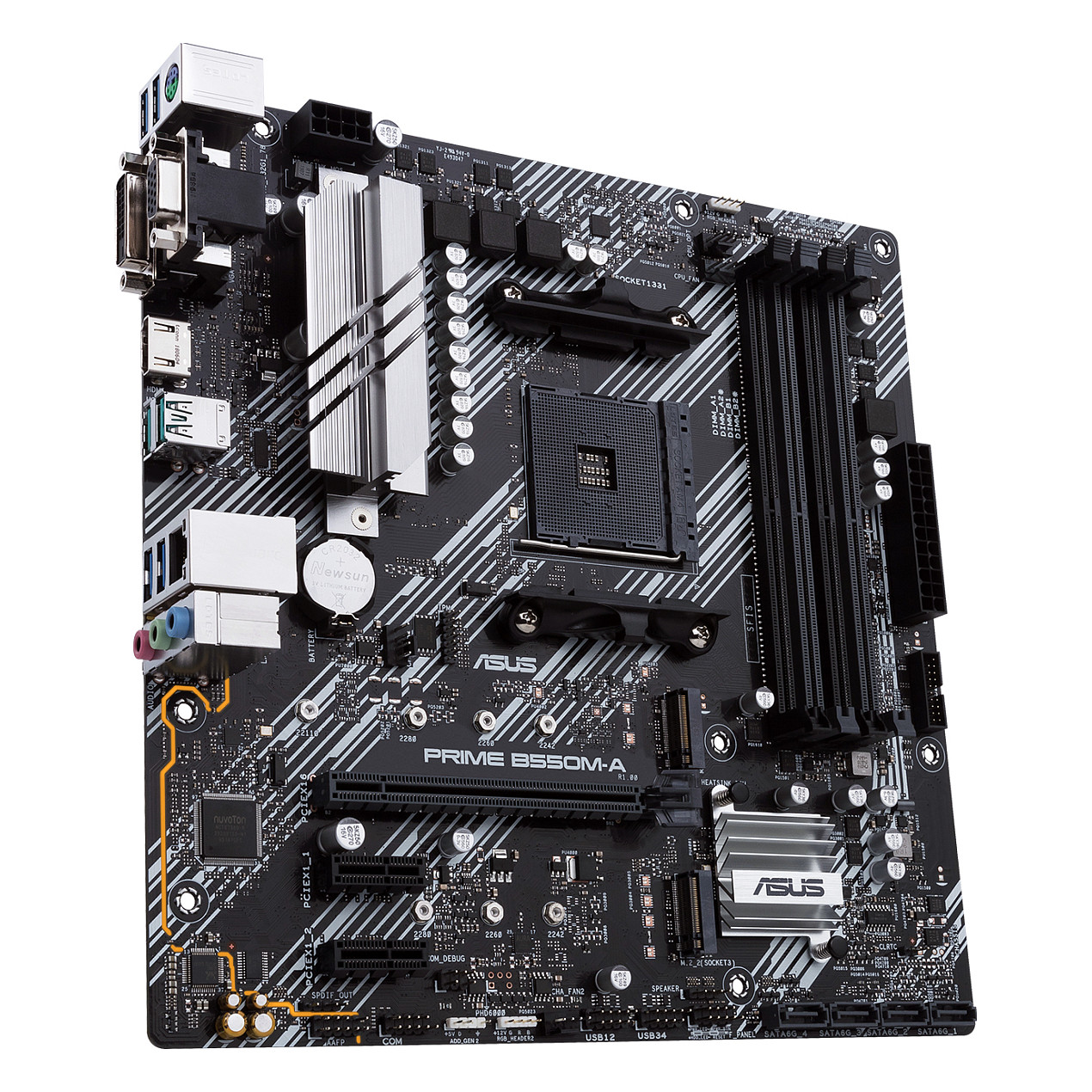 Pllakë Amë AM4 ASUS PRIME B550M-A/CSM - 5