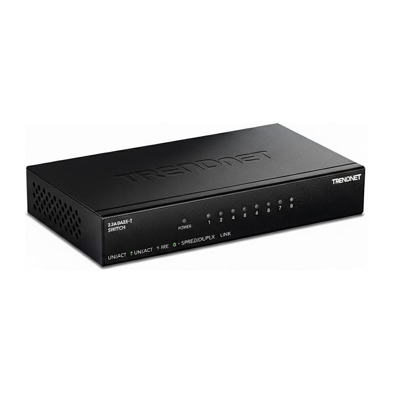 Switch TRENDnet TEG-S381, 8× 2.5Gbps RJ45, Switching Capacity 40Gbps - Zezë