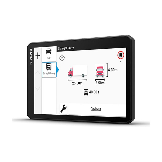 GPS Navigacion Garmin dēzl LGV720 / 6.95" / 32GB / EU / LKW / Touchscreen - 4
