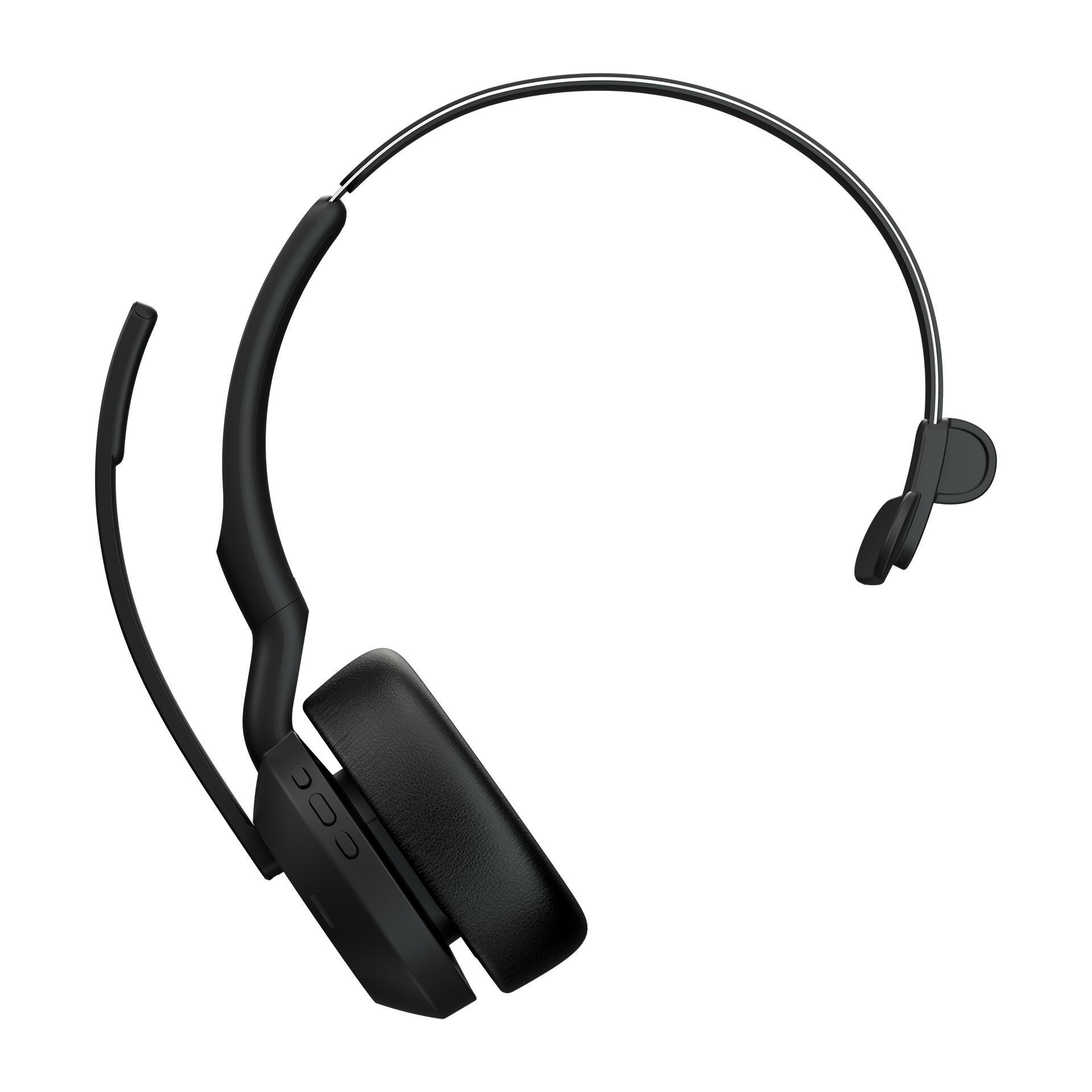 Kufje pa kabllo Jabra Evolve2 55 / Bluetooth 5.2 / USB-A Link380a Adapter / MEMS Microphone / ANC - Zezë - 3