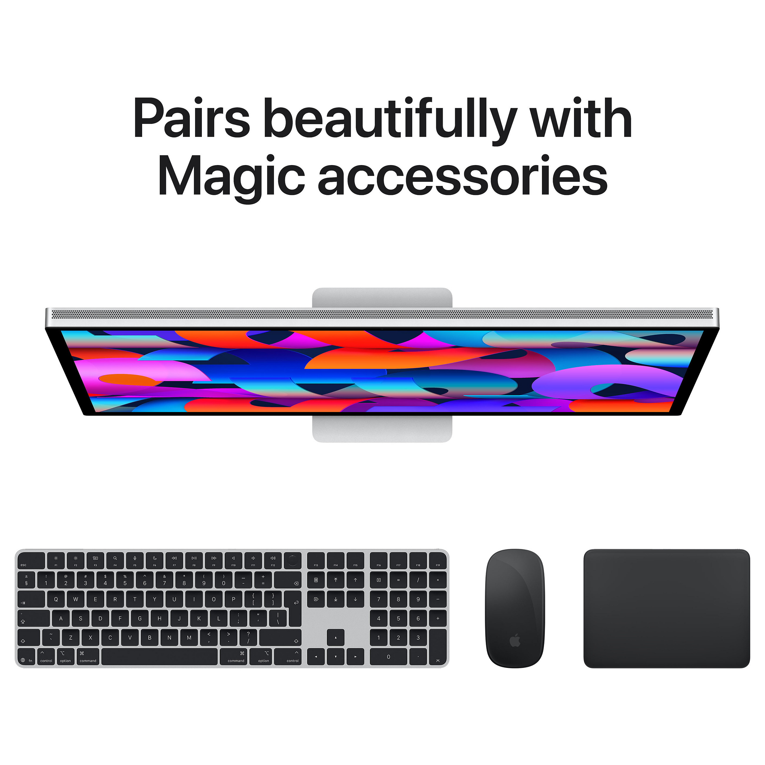 Monitor Apple Studio Display / Nano-texture glass / 27" / 5K Ultra HD LED / 60Hz / Stand i rregullueshëm - Argjend - 7