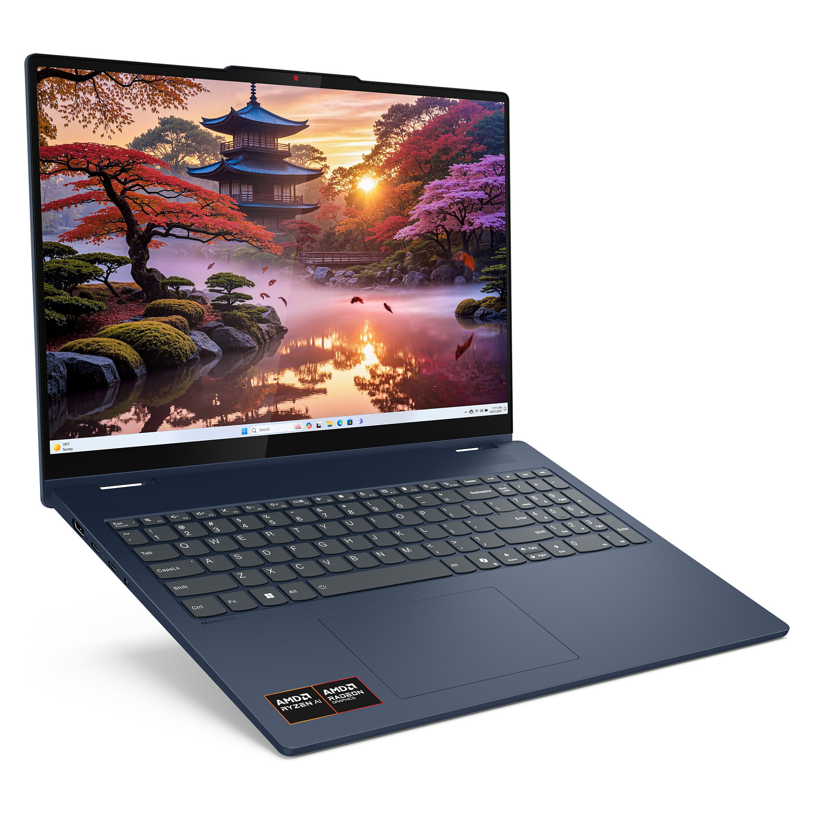 Laptop Lenovo IdeaPad 5 2-in-1 / RYZ AI 5 340 / 16GB LPDDR5x / 512GB / 16" WUXGA IPS Touch 60Hz / AMD Radeon 840M / DE  - Blu e Errët - 12