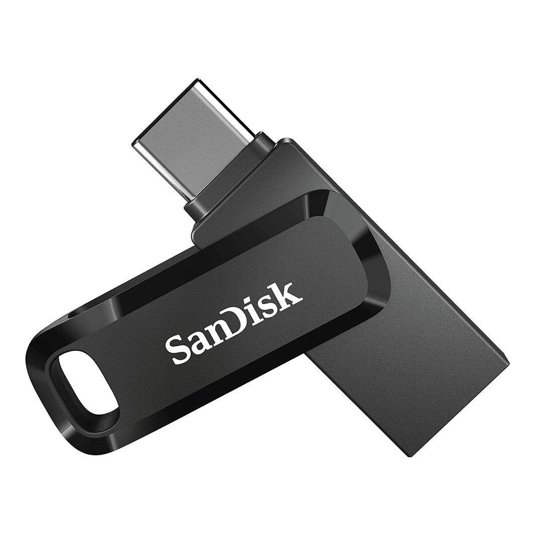 USB Flash Drive STICK 128GB USB 3.1 SanDisk Ultra Dual Drive Go Type-C - e zezë - 1