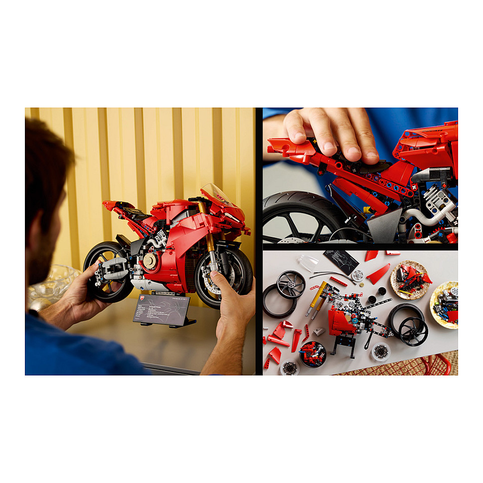 LEGO 42202 Technic Ducati Panigale V4 S Motorcycle - 18