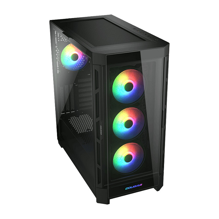 Kasë Midi COUGAR DuoFace Pro / ARGB – Zezë - 14