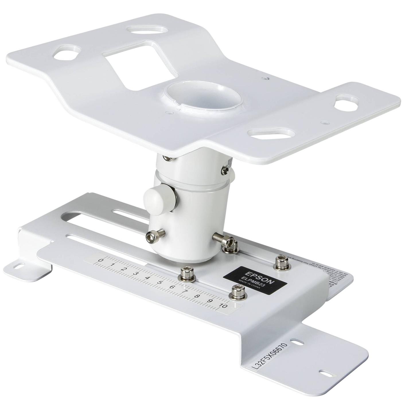 Mbajtëse për Projektor Epson ELPMB23 / Tavan / deri 20 kg / Rregullim këndi – Bardhë