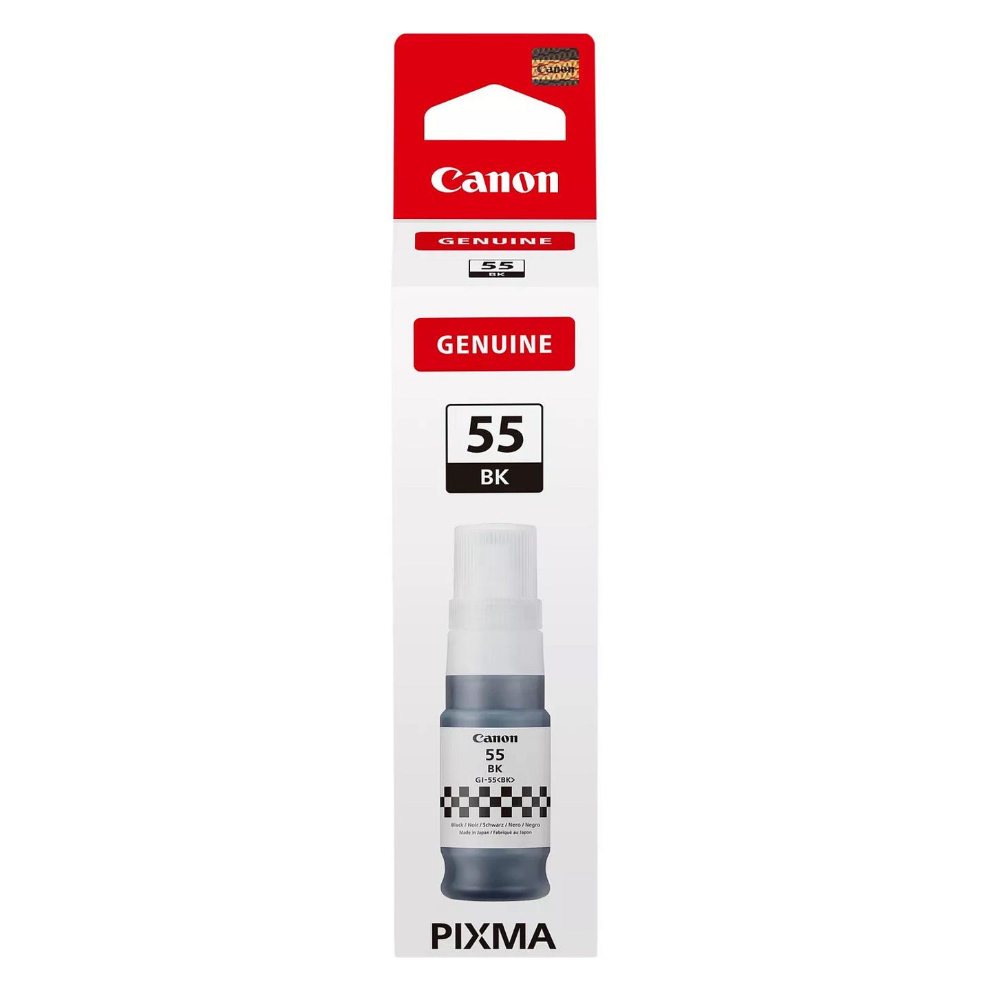 Ink Canon GI-55BK, 70 ml - Zezë - 2