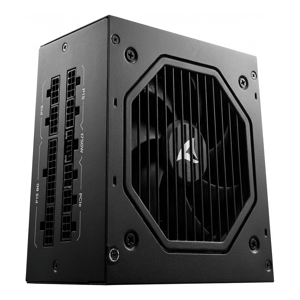 Furnizues Energjie Sharkoon Rebel P15 750 / Power Supply / 750W / 1x 12-Pin High Power GPU / 4x PCIe / Cable Management - 1