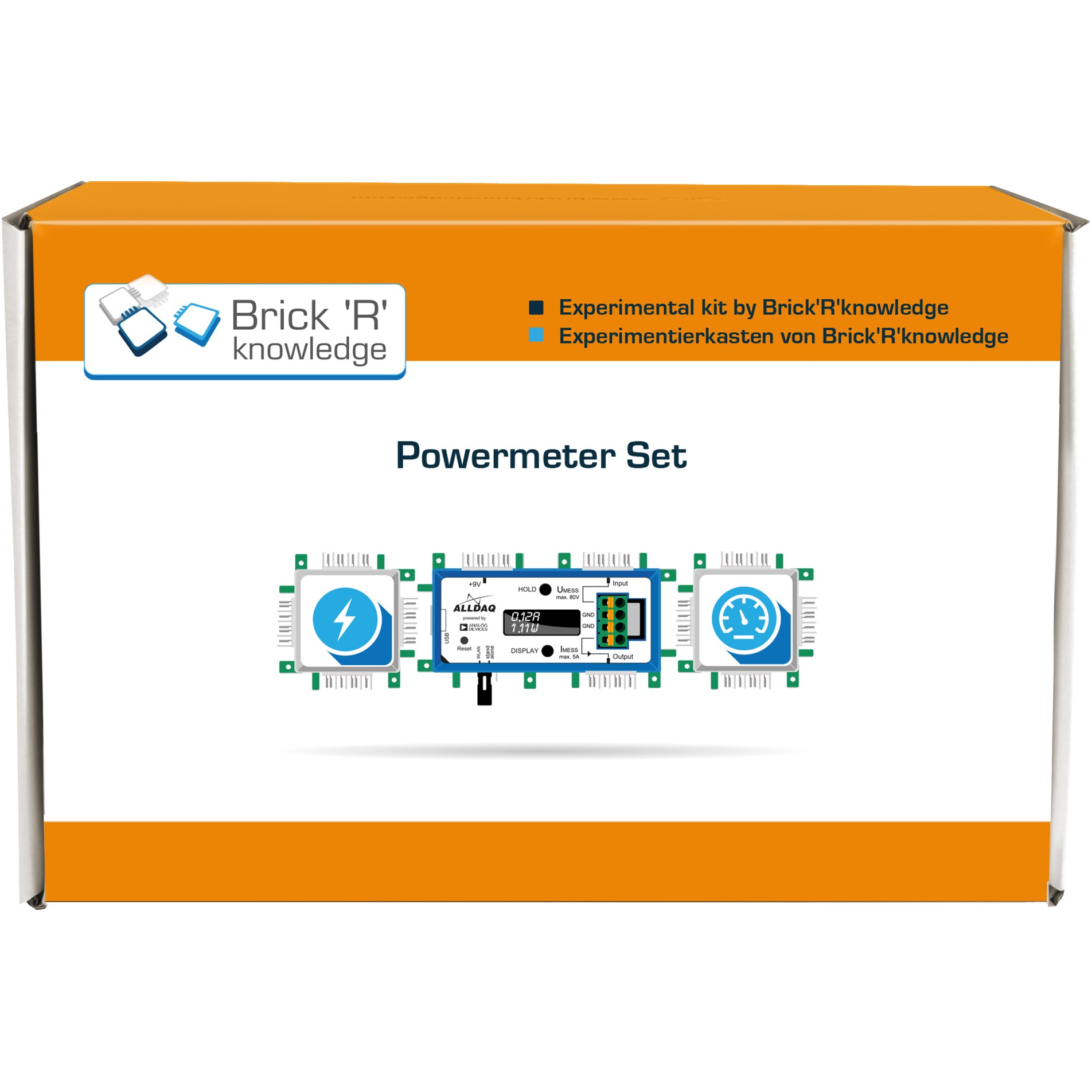 Pajisje shtëpiake ALLNET BrickRknowledge Powermeter Set (Gjermanisht) - 1