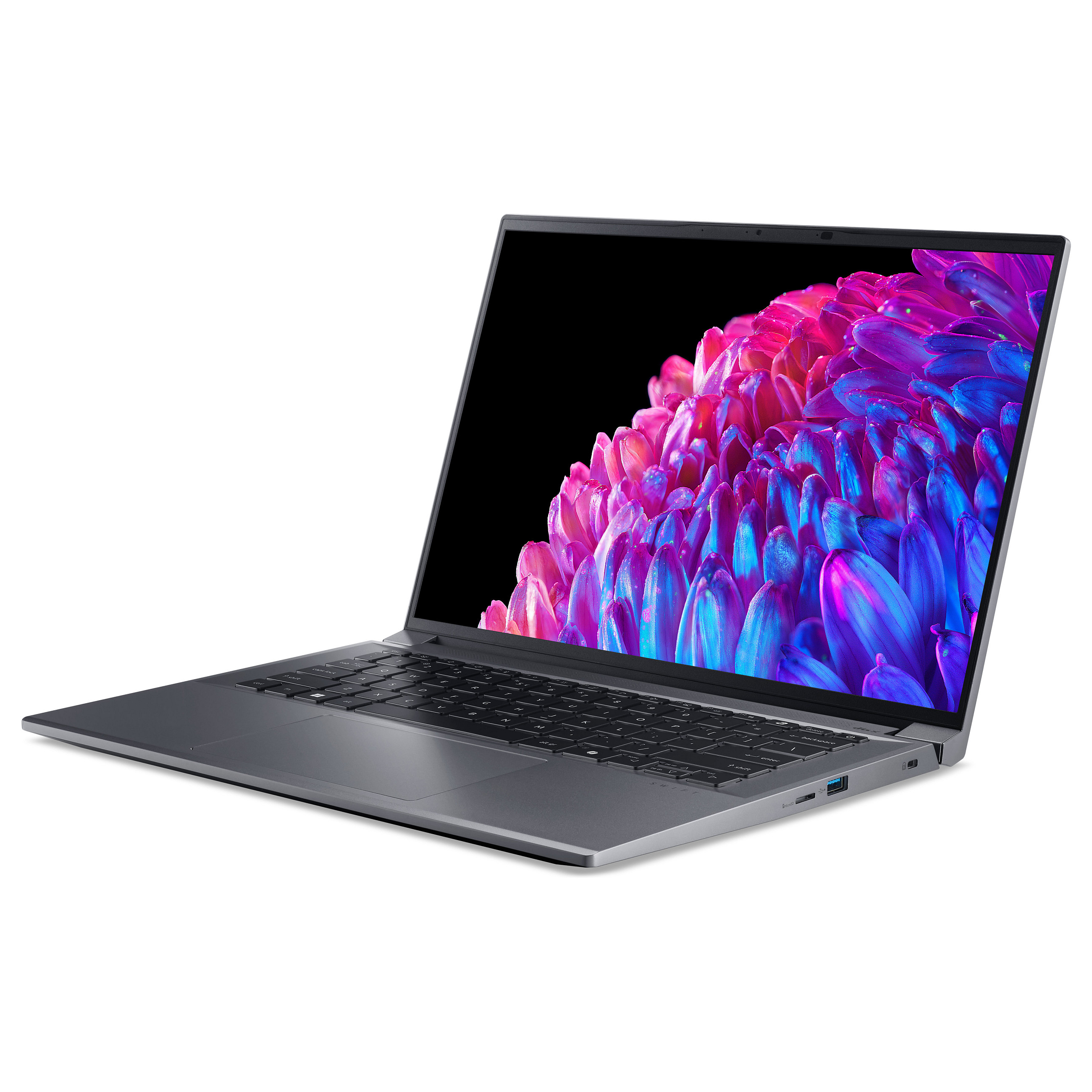 Laptop Acer Swift X 14 / Ultra 5 125H / 32GB LPDDR5 / 1TB / 14.5" 2.8K OLED 120Hz / RTX 3050 6GB / DE  - Gri - 3