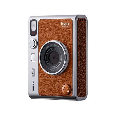 Kamerë Instant Fujifilm instax mini Evo / Hybrid / 28mm F2 / LCD 3" / Bluetooth / 100 Printime - Kafe/Argjend - 2