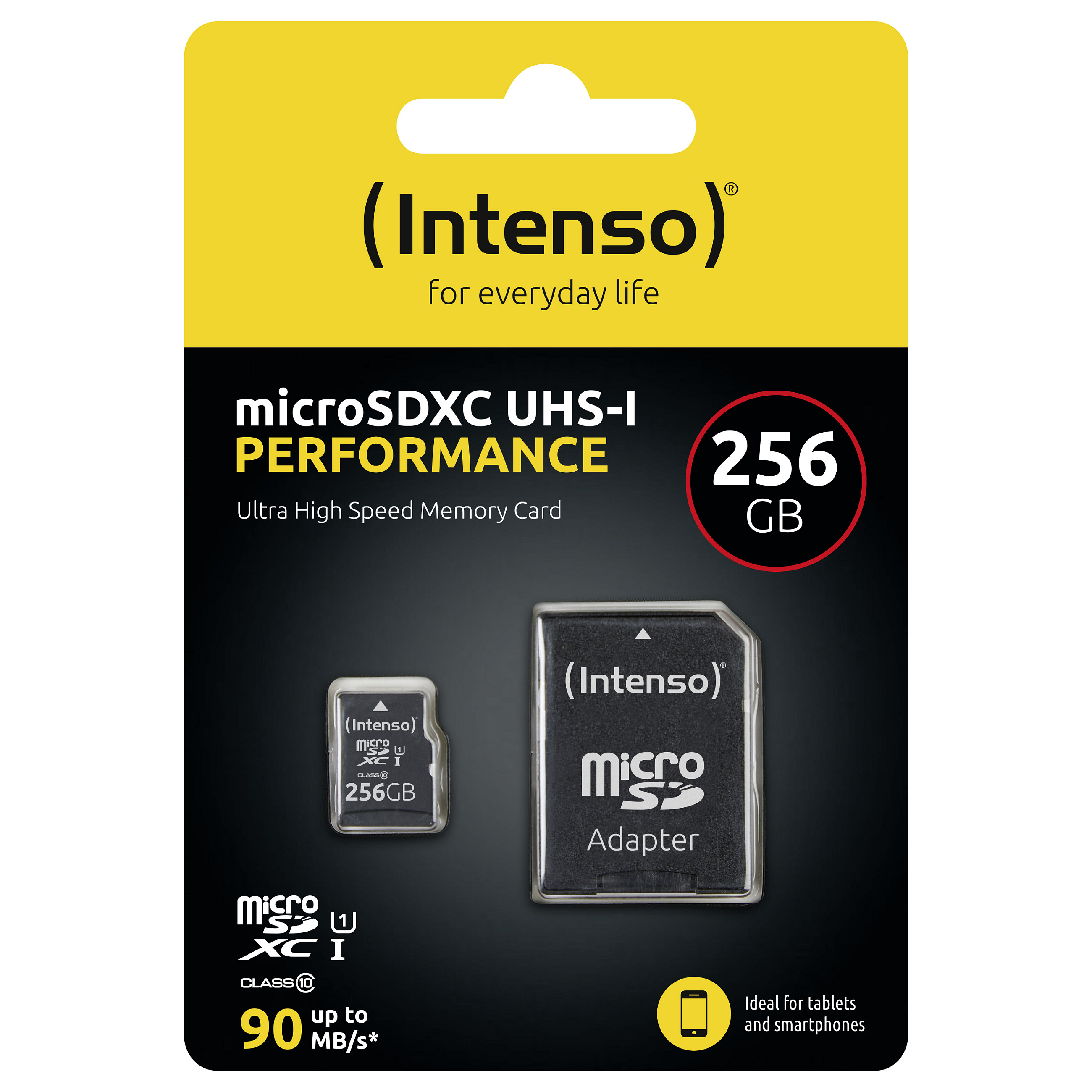 Kartë Memorie SD CARD 256GB Intenso 3424492 Micro - UHS-I - 2