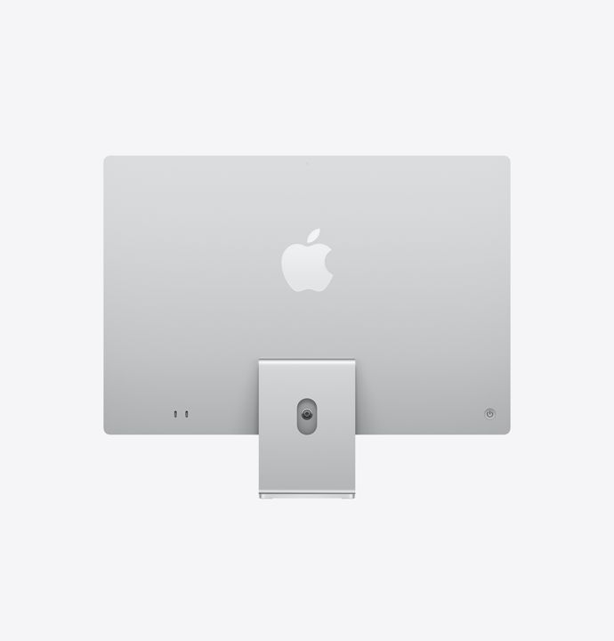 Apple 24" iMac M4 Retina 4,5K 2024 M4/16/256GB 8C GPU Silber NUM BTO - 2