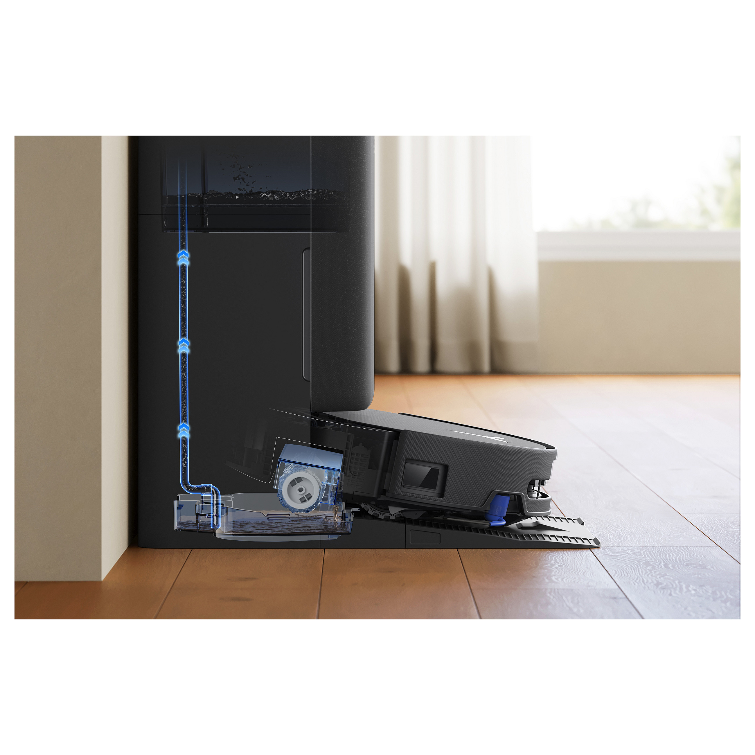Fshesë Robotike DEEBOT T90 PRO OMNI with base station 30000 Pa - Zezë - 63