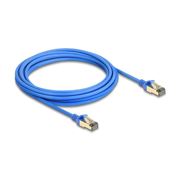 Kabllo për Rrjet DeLOCK 80336 / Cat 8.1 / F/FTP / RJ-45 / 40 Gbit/s / 5m - Blu - 2
