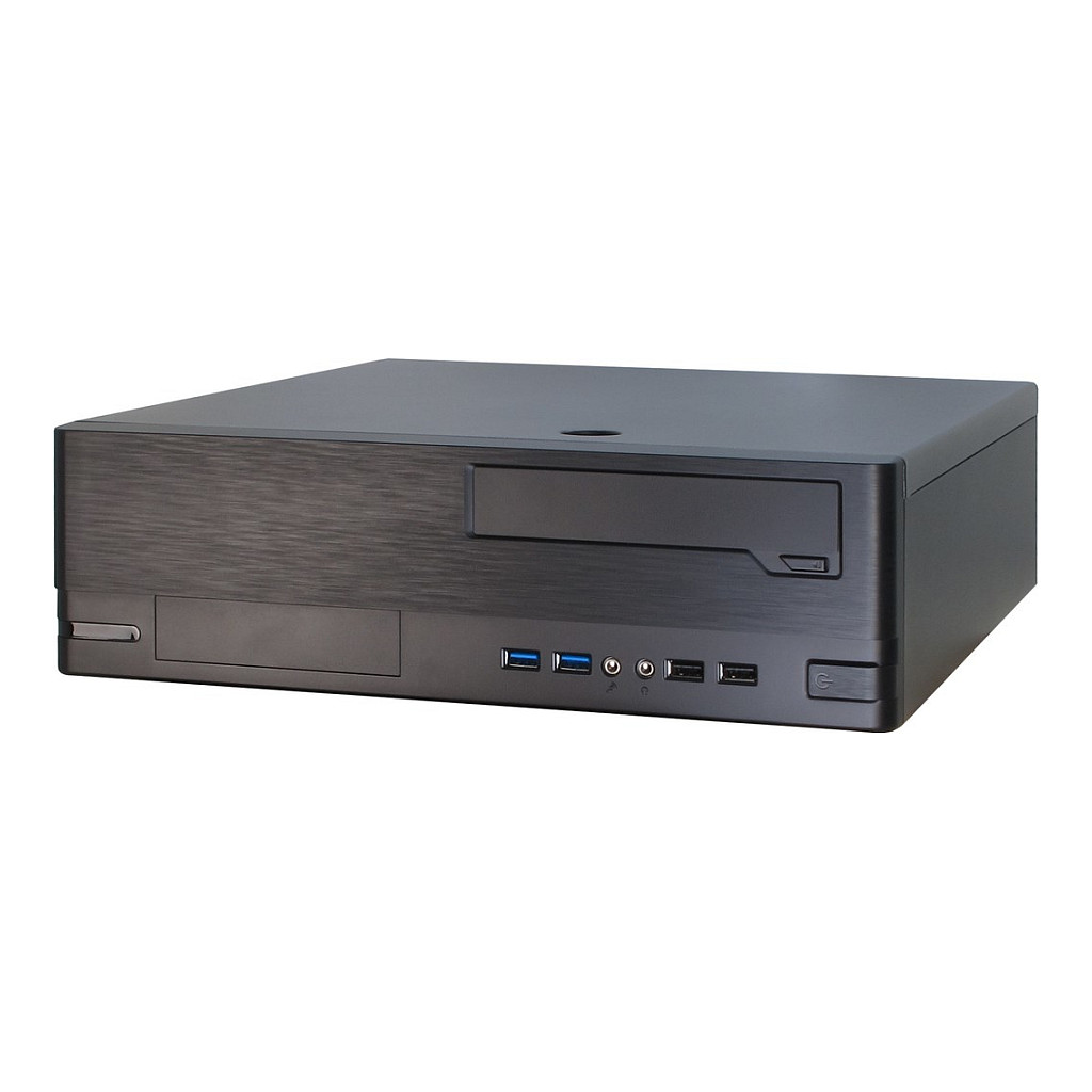 Kasë Mini Inter-Tech IT-502 Desktop - Zezë - 6