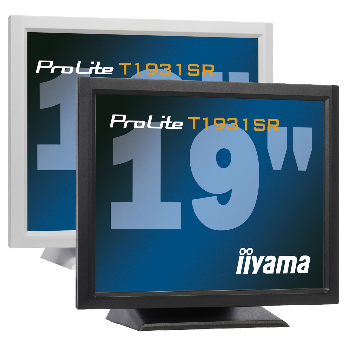 Monitor iiyama ProLite T1931SR-B1, 19", SXGA TN Touch, 60Hz, 5ms, DVI+VGA+USB - Zezë - 10