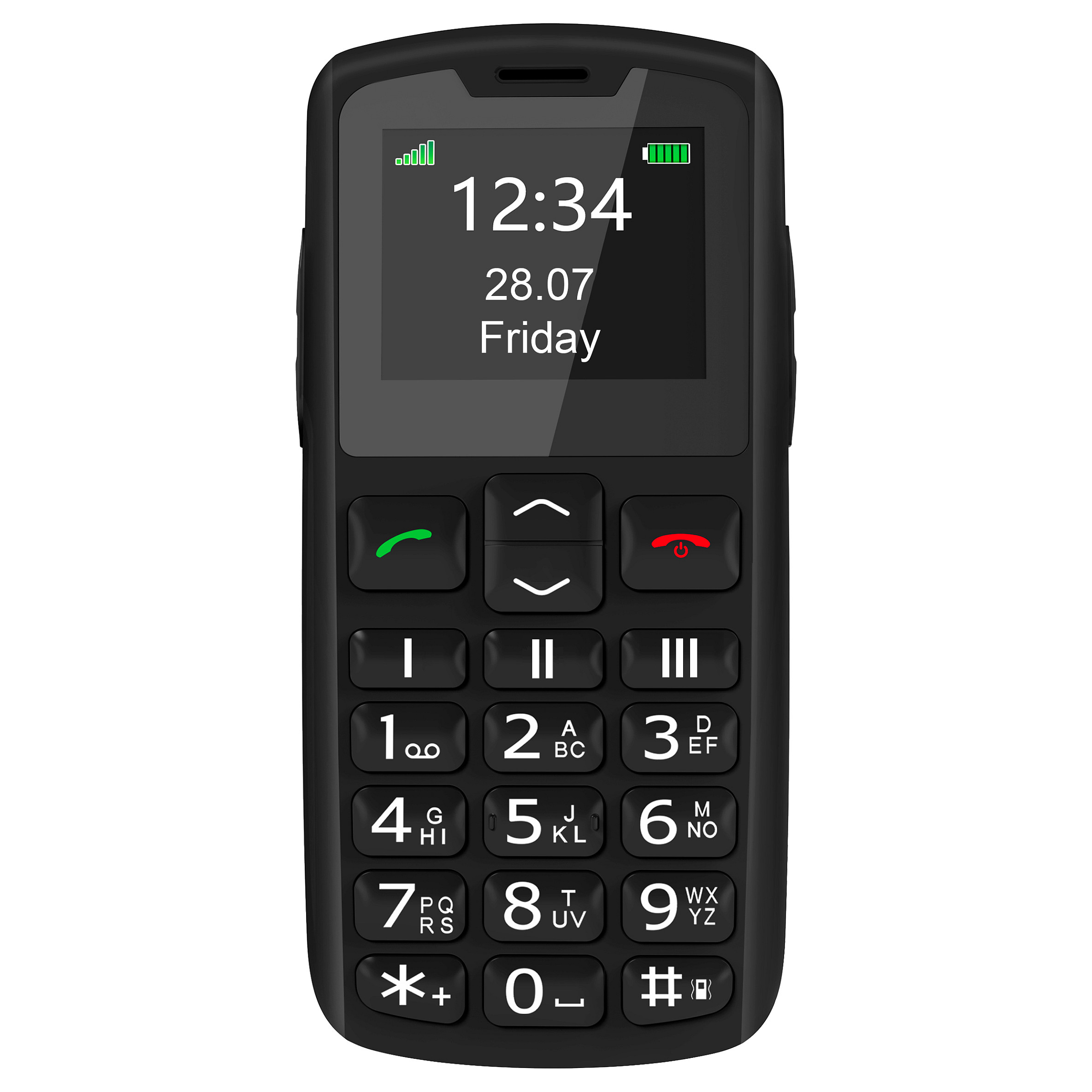 Telefon i thjeshtë Bea-fon SL230 / 2026 – Zezë - 1