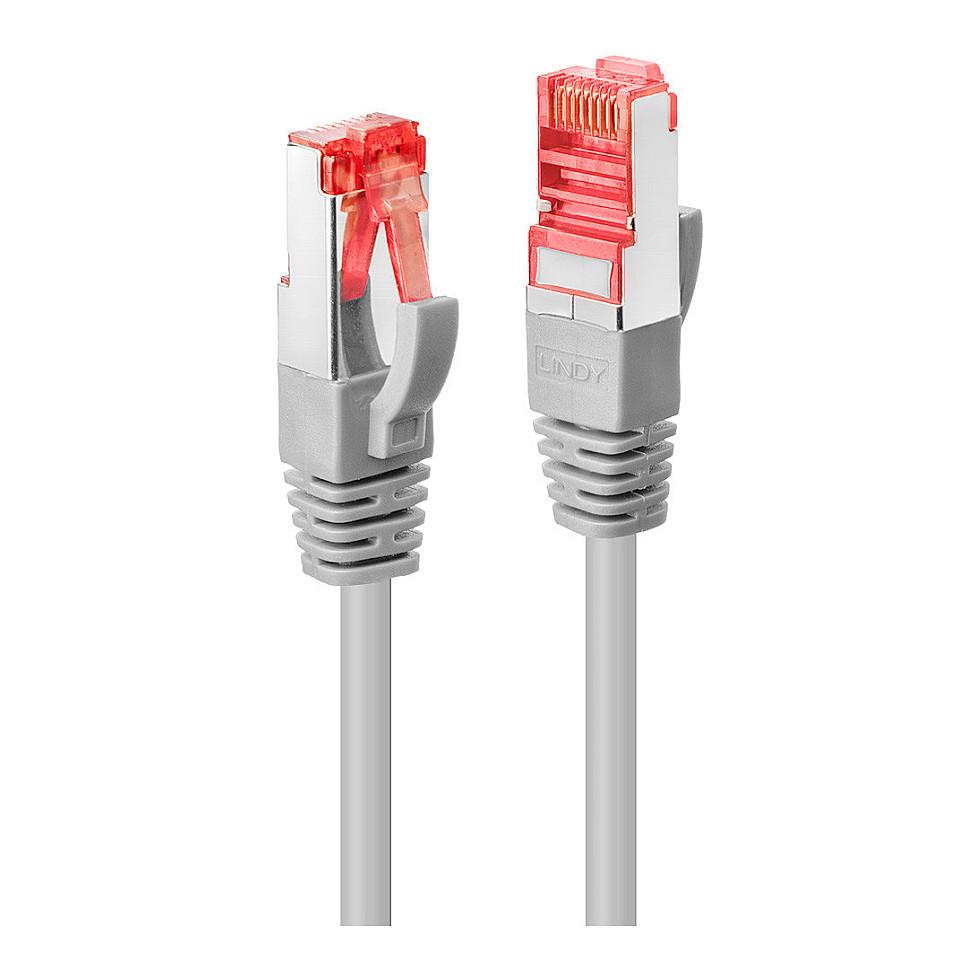 Kabllo për Rrjet LINDY 47707 / Cat 6 / S/FTP / RJ-45 / 250 MHz / 7.5m - Gri