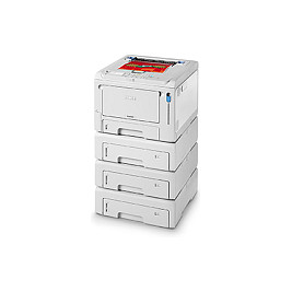 Printer LED Color OKI C650DN / A4 / Duplex / USB LAN / 1200dpi / 35ppm / AirPrint - Bardhë - 4