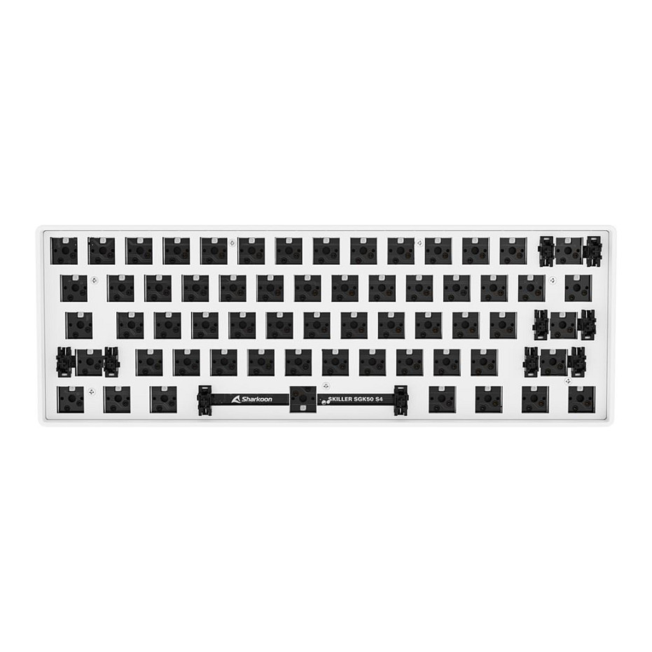 Tastierë Gaming Sharkoon SGK50 S4 Barebone / ANSI layout / No keycaps - Bardhë - 1
