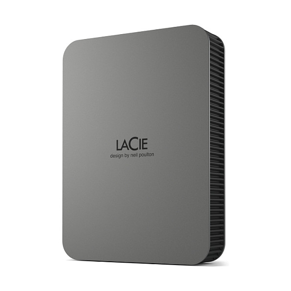 HDD i Jashtëm 2.5″ 5TB LaCie Mobile Drive – USB 3.1 - Gri - 1