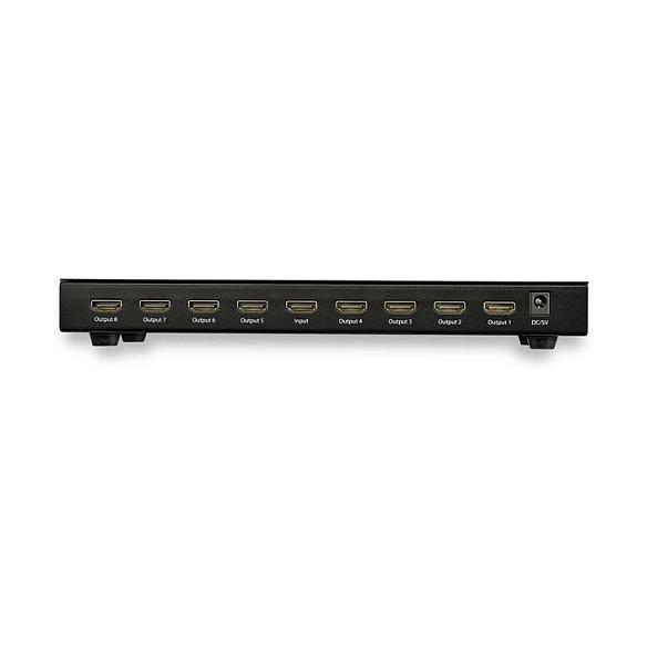 Splitter HDMI StarTech.com ST128HD20, 1 hyrje HDMI në 8 dalje HDMI, HDMI 2.0, 4K 60Hz, HDR, Audio 7.1 - Zezë - 4