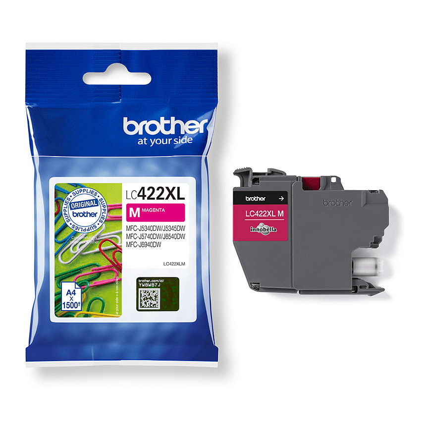 INK Brother LC-422XLM / 1500 faqe – Rozë - 4