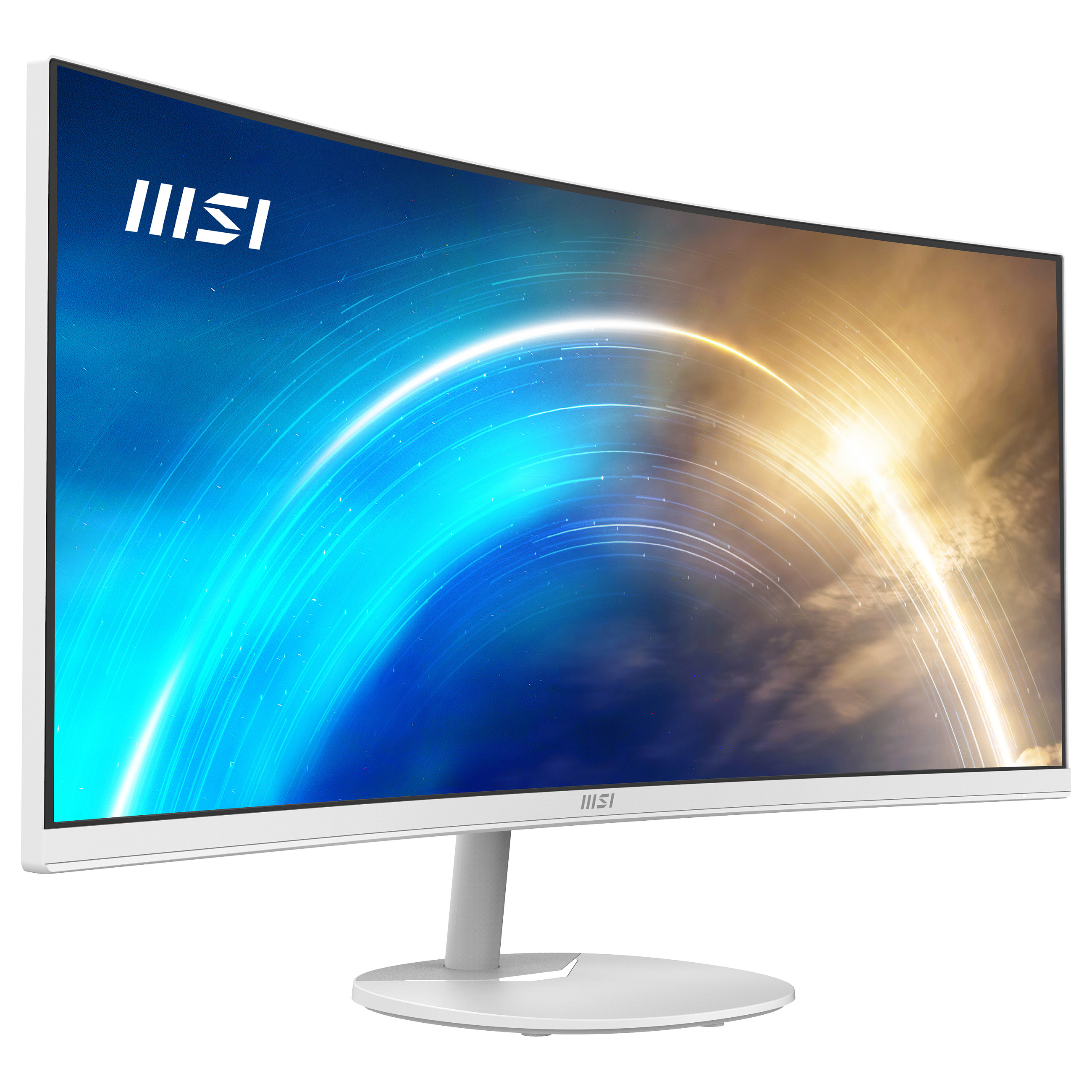 Monitor MSI Pro MP341CQW / 34" / UWQHD VA Curved / 100Hz / 1ms / HDMI+DisplayPort - Bardhë - 1