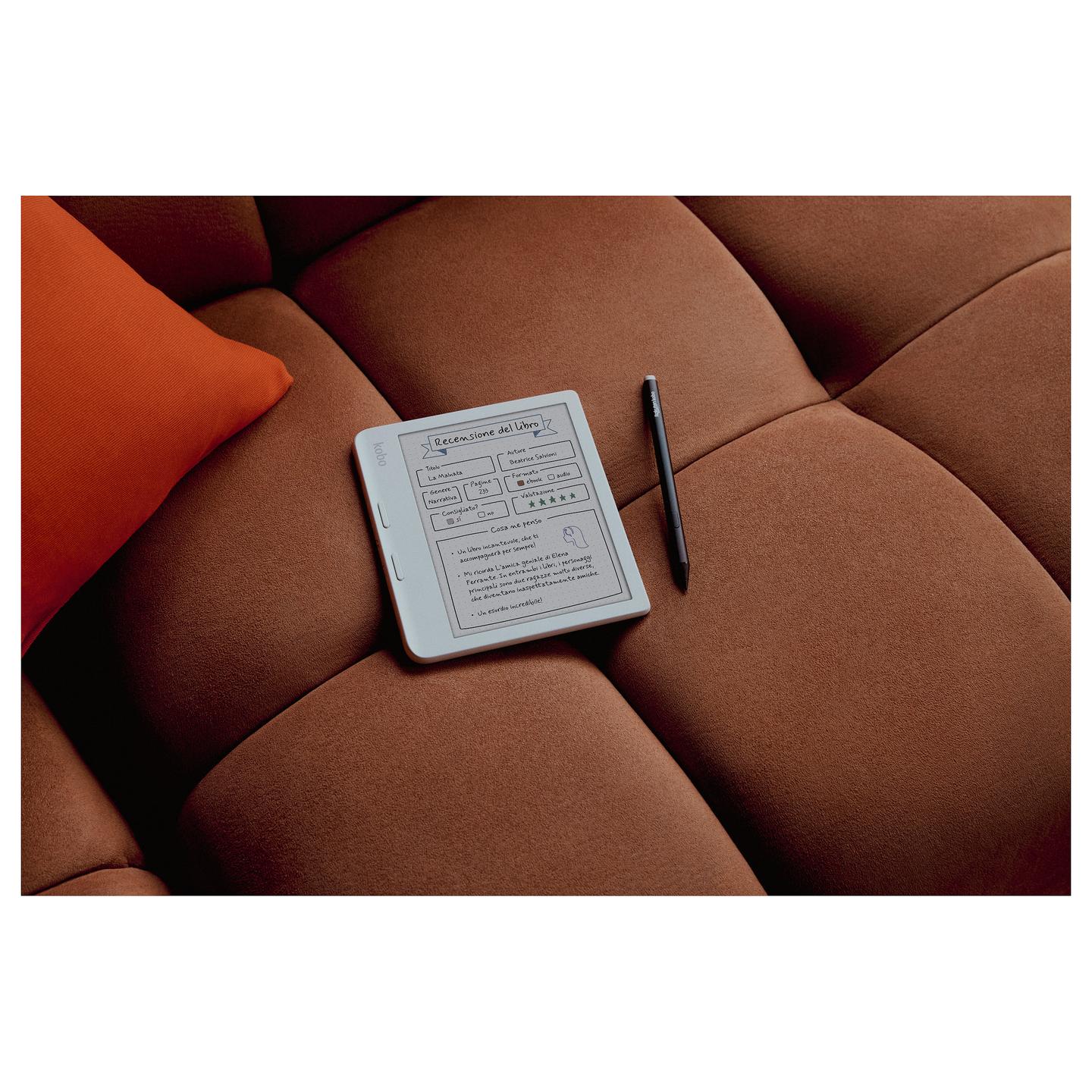 E‑Book Kobo Libra Colour (N428‑KU‑WH‑K‑CK) 7"/ 32GB - Bardhë - 7