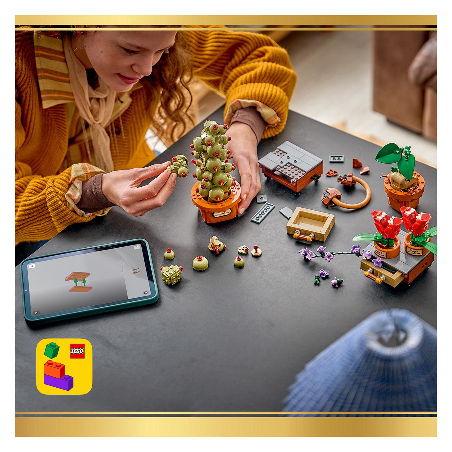 LEGO Harry Potter Schloss Hogwarts: Kräuterkunde-Pflanzen - 19