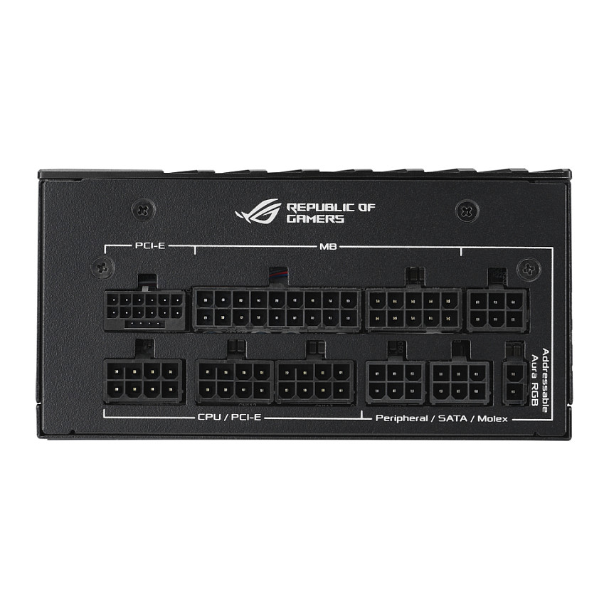Furnizues Energjie ASUS ROG LOKI SFX‑L / 1000W / 80 PLUS Platinum / SFX‑L - Zezë / Argjend - 11