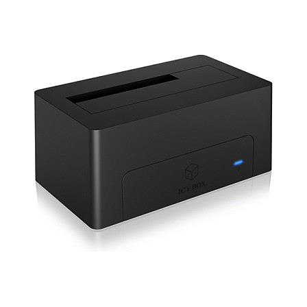 Docking Station ICY BOX 6.4cm (2.5) & 8.9cm (3.5) SATA - USB 3.1 Type-C / E zezë - 1