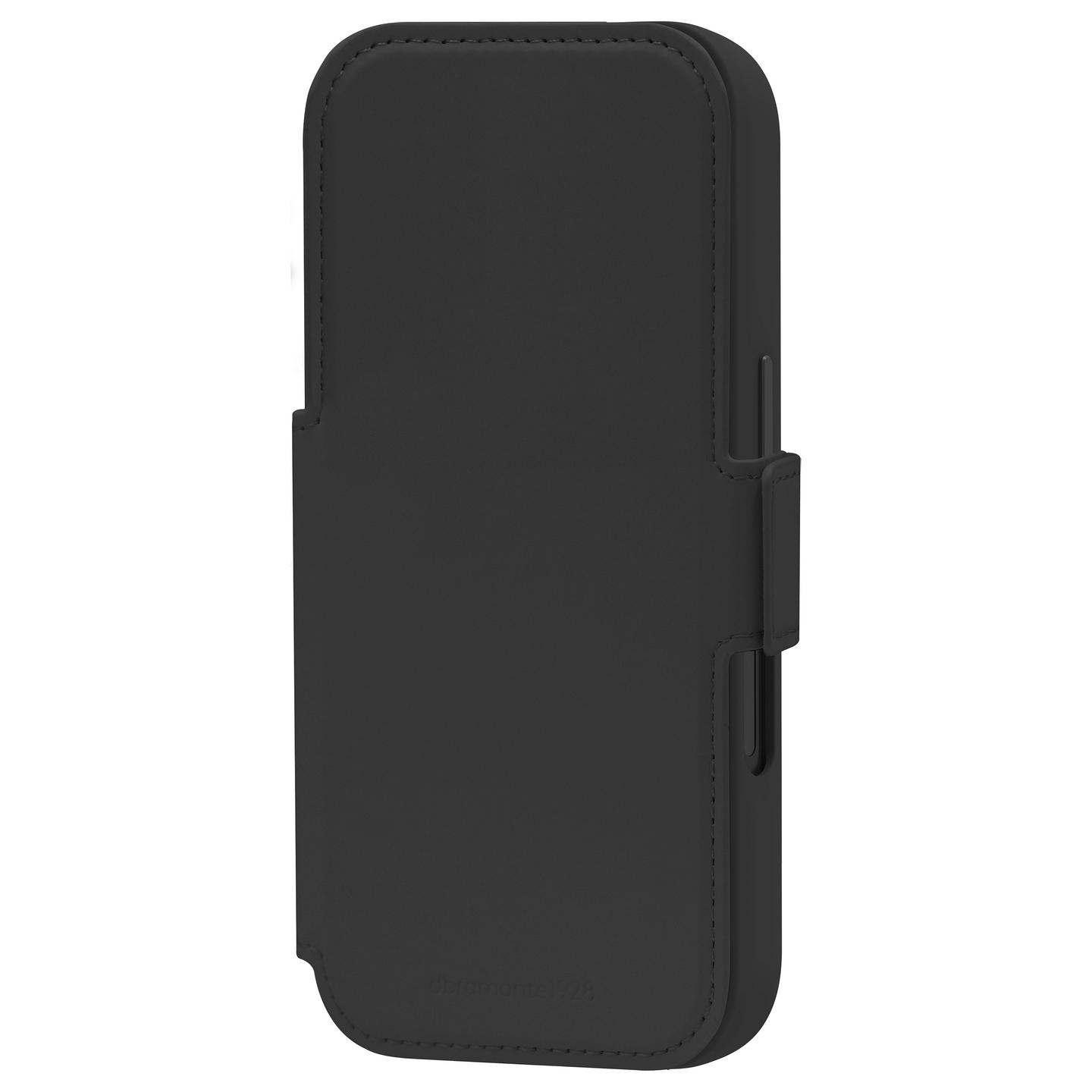 Case për Telefon dbramante1928 Lynge MS ICON, iPhone 17 Pro, MagSafe, Portofol 2-në-1, 3 Ndarje për Karta - Zezë - 4
