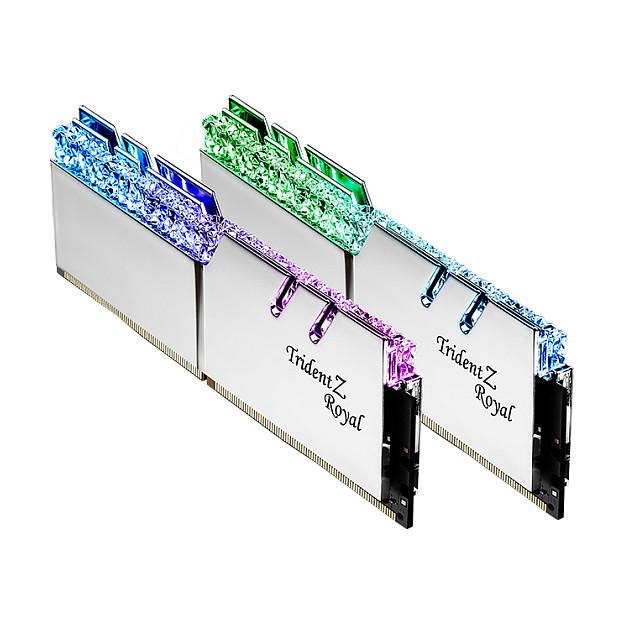 RAM Memorie DDR4 G.Skill Trident Z Royal, 32GB (2x16GB), DIMM, 3600MHz, CL18, 288-pin - Argjend