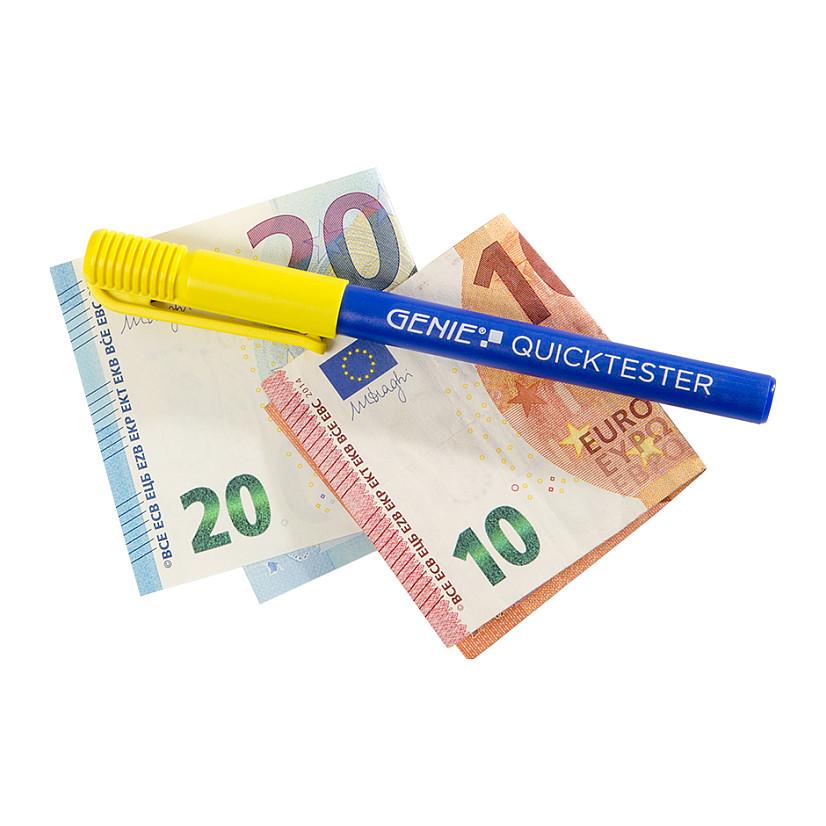 Stilolaps për Kontroll të Bankënotave GENIE 11794, Quicktester - Blu/Ver­d­hë - 3