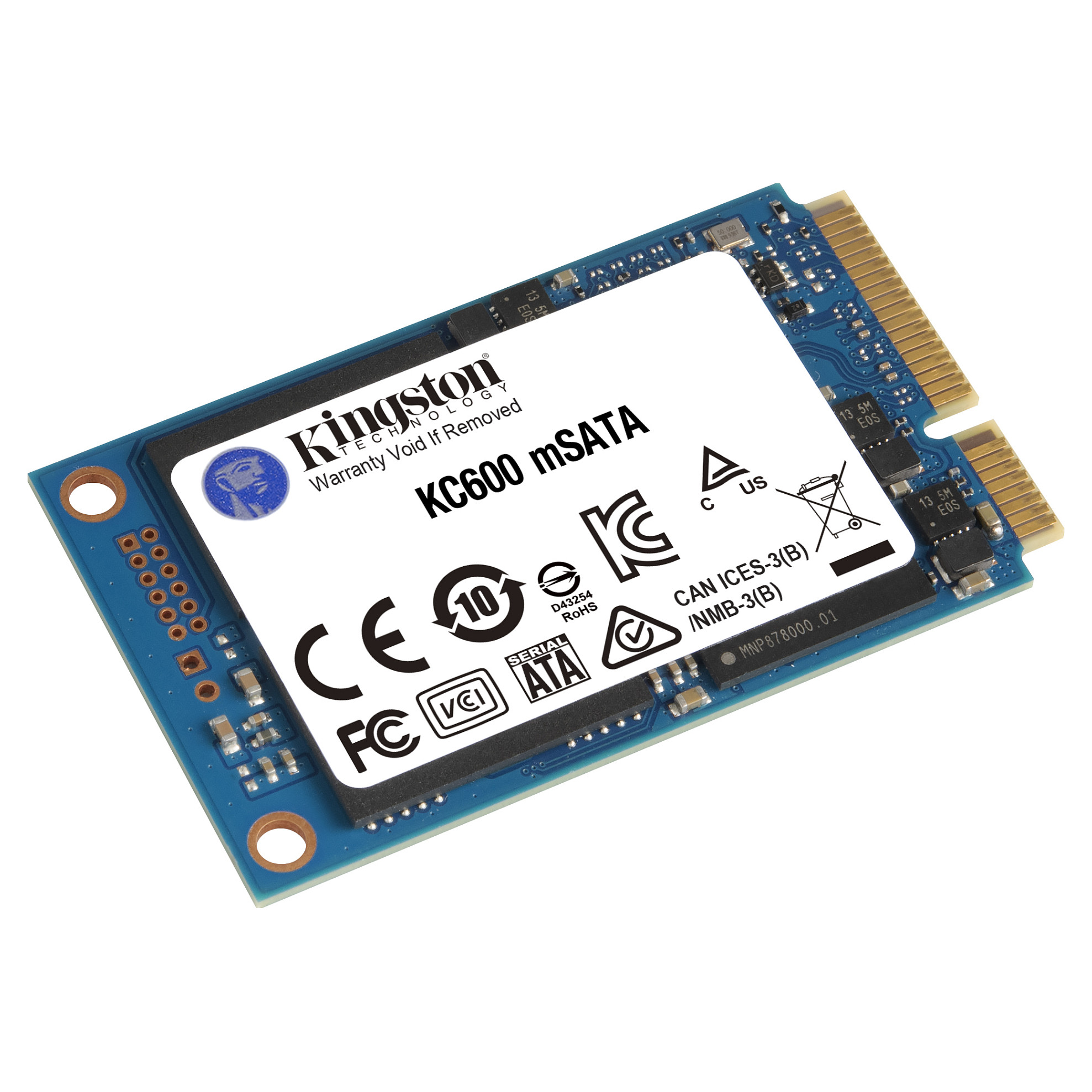 SSD e Brendshme 512GB Kingston 1.8" (4.6cm) mSATA KC600 - 3