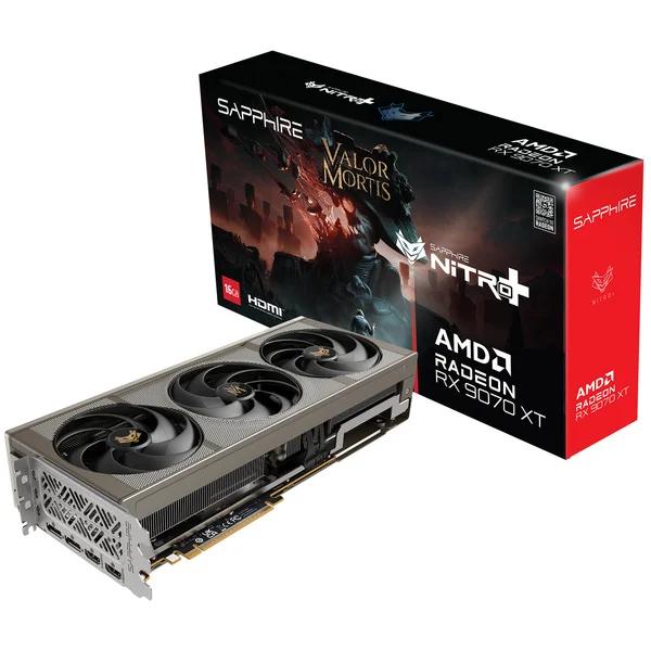 Kartelë Grafike AMD Radeon RX 9070 XT, 16GB GDDR6, 256-bit, Sapphire NITRO+ OC Valor Mortis Edition