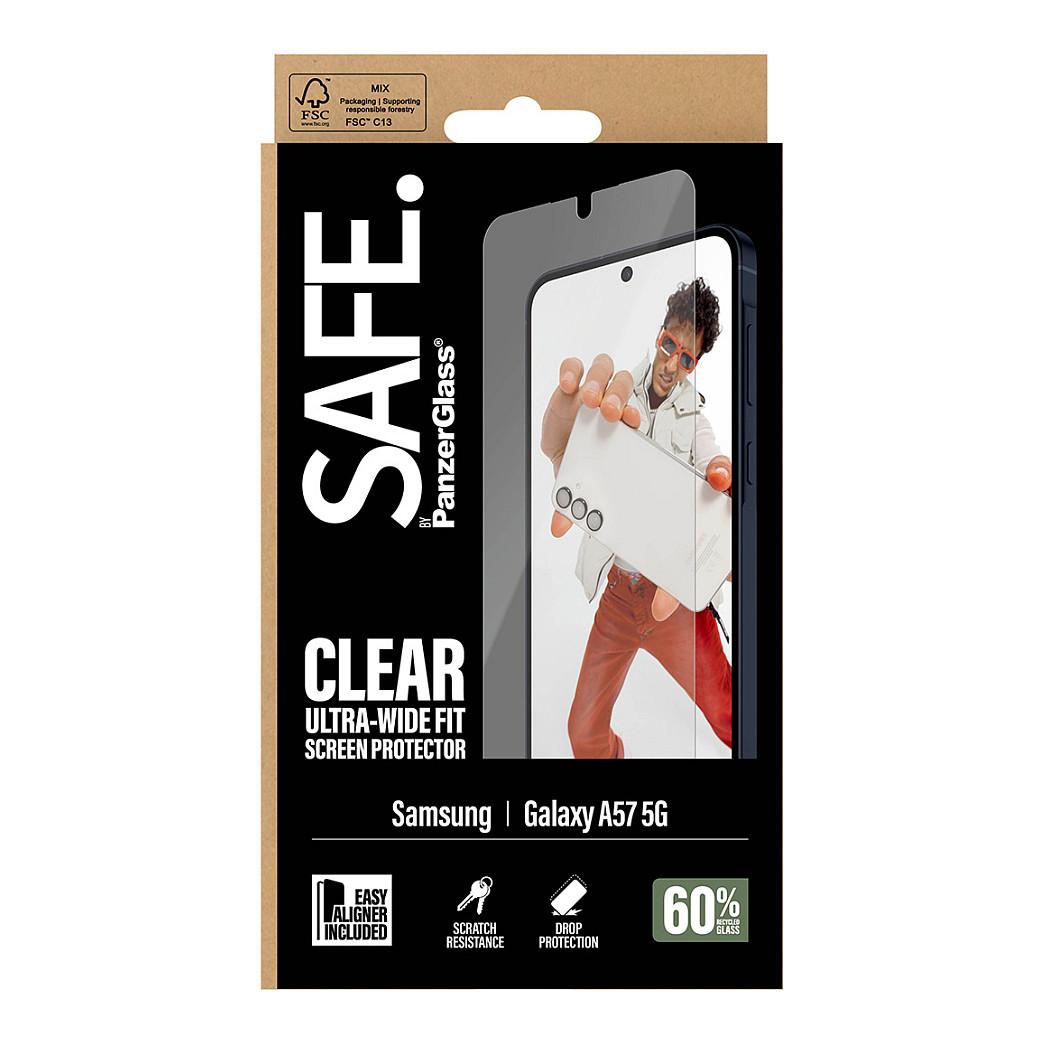 Mbrojtës Ekrani PanzerGlass / Ultra-Wide Fit / Samsung Galaxy A57 - Transparente - 3