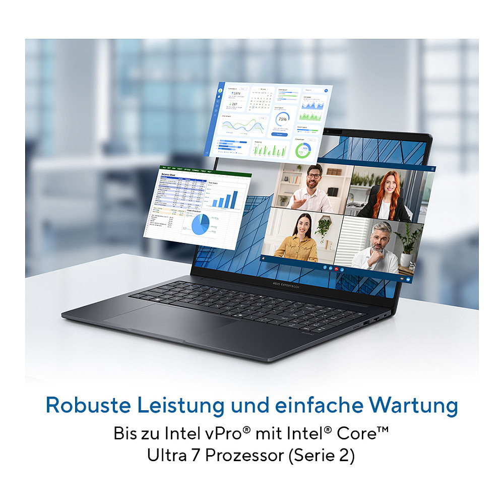 Laptop ASUS ExpertBook B3 B3605CCA-MB0054X / Ultra 7-155H / 16GB DDR5 / 1TB / 16" WUXGA IPS-Level / Intel Arc Graphics / DE  - Zezë - 12