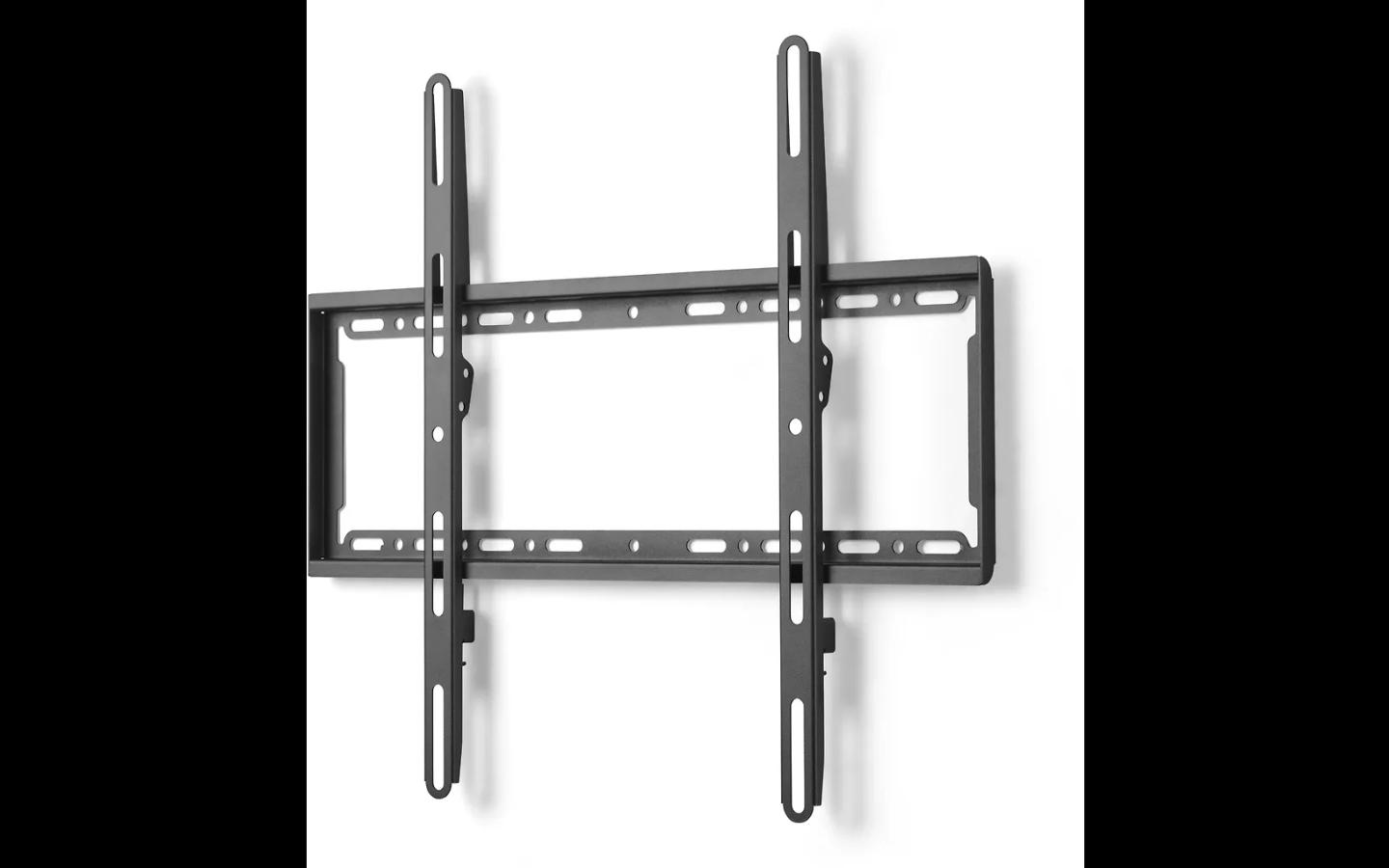Mbajtëse për TV One For All WM2415 Smart FLAT, 32–70", VESA deri në 400×400mm, 60kg, Distancë nga Muri 22mm - Zezë