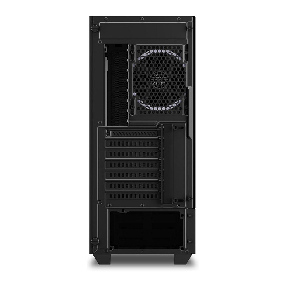 Kasë Sharkoon HEX RGB Midi Tower - Zezë - 8